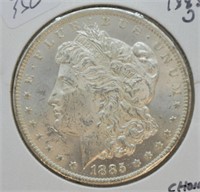 1885 O MORGAN DOLLAR CHOICE BU