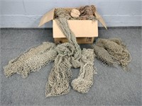 Lot Of Assorted Fish Net Decor