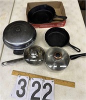 Pots, Pans & Cast iron