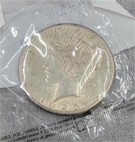 1925 Peace dollar