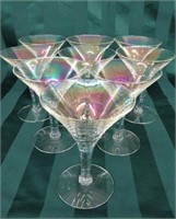 9- PEARL IRIDESCENT STEMWARE