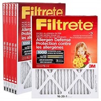 Filtrete 16x20x1 Furnace Filter, MPR 1000, MERV