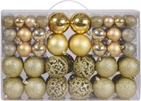 ILLUMINEW 100Pcs Christmas Ball Ornaments,