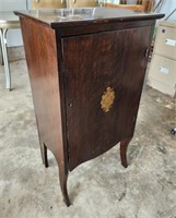 Music or record cabinet - antique