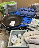 Fry Pans , Towels, and More