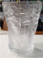 Beautiful "Forest" Vase Glass