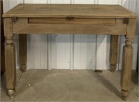 Vintage Wooden Desk , Entry Way Table