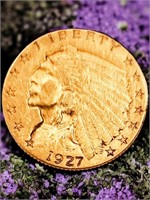 1927 $2.50 LIBERTY GOLD COIN