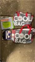 2 Coors Coolers w/collapsible storage container
