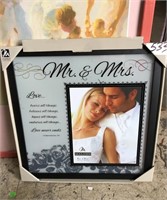 Mr. And Mrs. Picture Frame Malden International