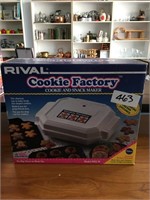 Rival Cookie Factory Cookie and Snack Maker
