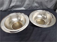 2 Pieces English Silver Company Made in USA