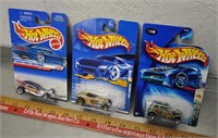 3 vintage Hot Wheels, sealed