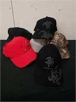 Group of hats