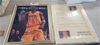 KOBE BRYANT HAND SIGNED 8 X 10 WITH COA