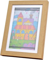 1PC Kids Art Frame Set A4 Size Wooden