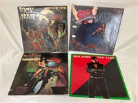 Lot of 4 Rick James Funk LP Vinyl Record Albums