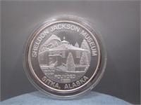 Hard Find-Sheldon Jackson Alaska .999 Fine Silver