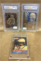 Dale Earnhardt trading cards - lot of three   1014