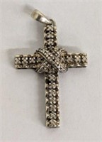 CROSS CHARM MARKED 925