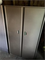 Metal wardrobe