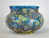 19th Cen. Moser Art Glass Vase