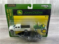 John Deere 4020 Tractor & Dodge Truck w/ Trailer,