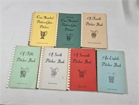 7 pattern glass pitchers books, Minnie Watson Kamm