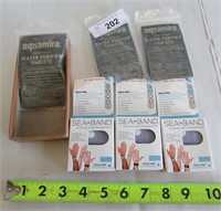 Water Purifier Tablets & Sea Bands