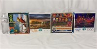 Jigsaw Puzzles - Nature / Trains - Open Boxes