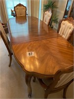Dining Table with (4) Side Chairs & (1) Arm Chair