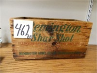 Remington Shur Shot Wood Ammo Box