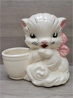 Hull Pottery Cat Planter