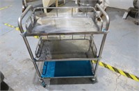 Stainless Steel Portable 3-Tier Cart