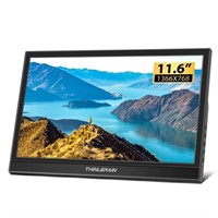 Thinlerain Portable Monitor - 11.6 inch Dual HDMI