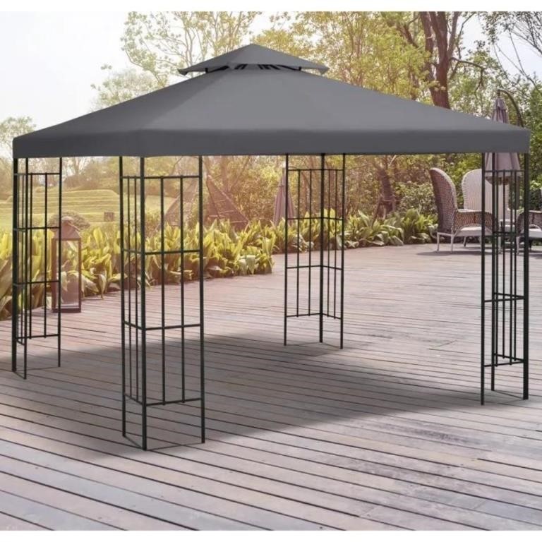 New Outsunny 9.8'x9.8' Gazebo Replacement Canopy