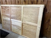 6 panel wood- 90x70