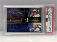 2005 Playoff Contenders Blue /750 Rodgers RC PSA 8