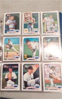 TIGERS BASEBALL CARDS- IN BOOK- MANY YEARS AND