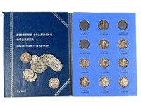 27 $6.75 Face Silver Standing Liberty Quarters