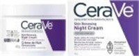 LOT OF 2 CeraVe Night Cream for Face, Skin