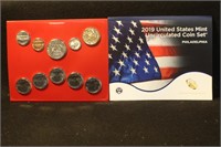 2019 Uncirculated Mint Set P&D