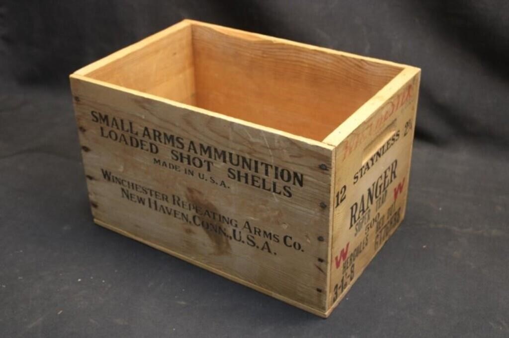 Winchester Wood Ammo Box