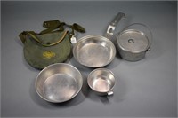 Girl Scout Mess kit w/ metal cup 1930's