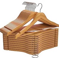 15 pack Premium Wooden Hangers