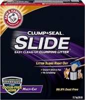 Arm & Hammer Clump & Seal Slide Clay Cat Litter