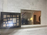 Collage Picture Frame, Over Mantle Mirror