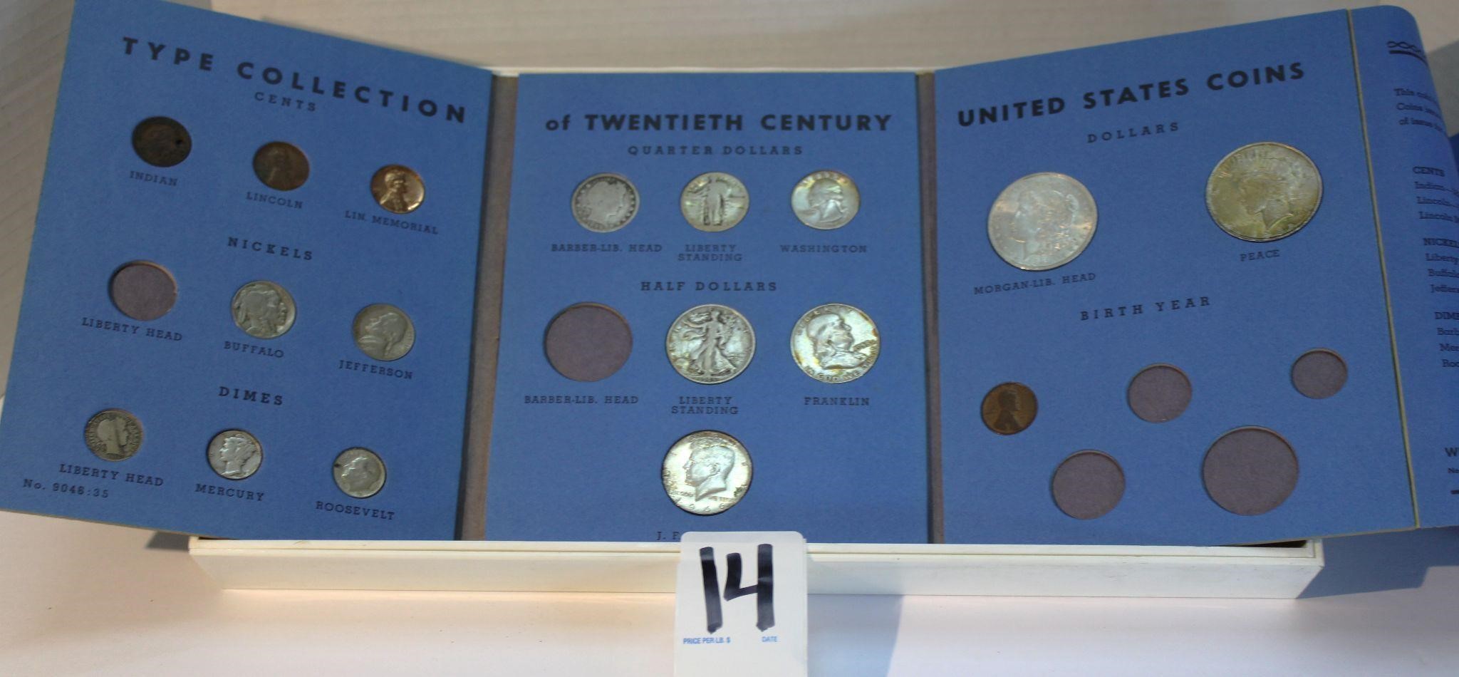 20th Century Coin Set 18 Coins
