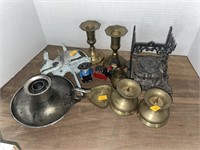 Brass items, misc
