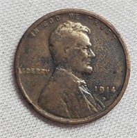 1914-D Lincoln Cent F